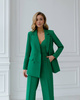 Dreiteiliger Damenanzug in Grün