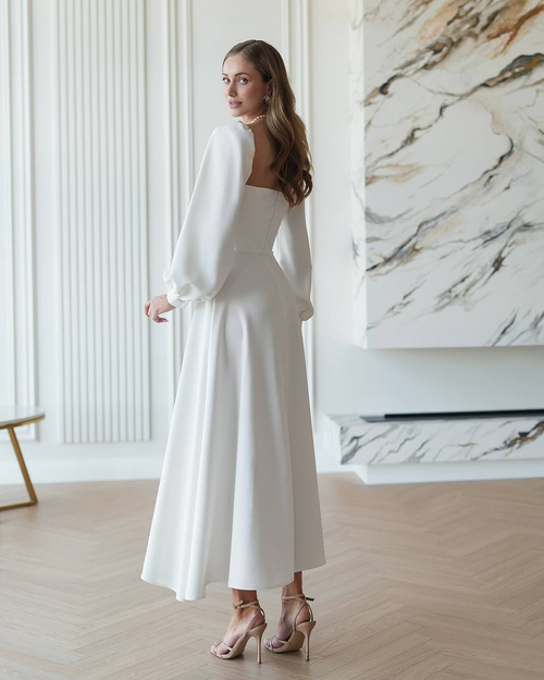 Wunderschönes langes Brautkleid in ecru + große Größen!!!